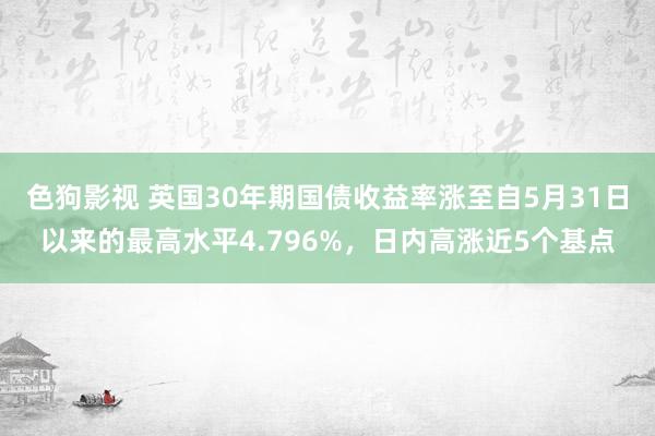 色狗影视 英国30年期国债收益率涨至自5月31日以来的最高水平4.796%，日内高涨近5个基点
